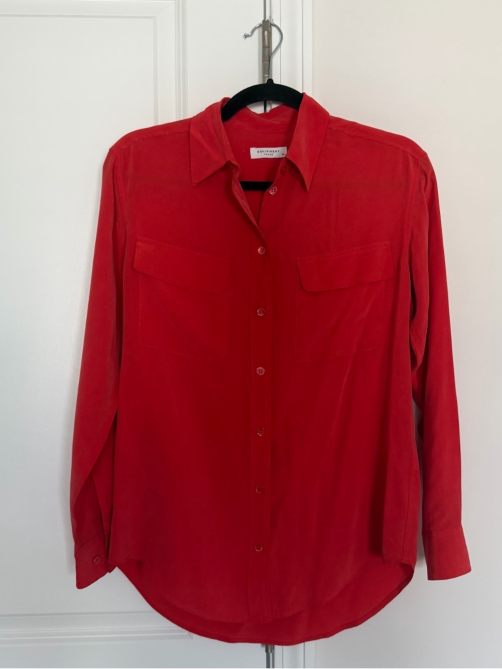 Equipment Slim Signature shirt.